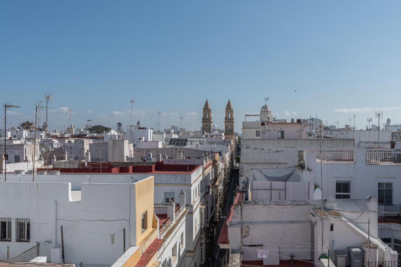 Terraza Estampa De Cadiz Apartamento Exterior foto